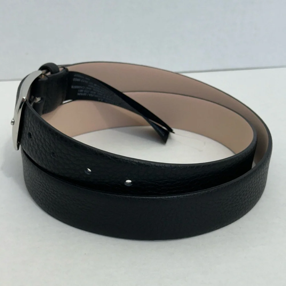Massimo Dutti | Men’s Genuine Leather Belt | Size 95 (38”) | Made in Spain